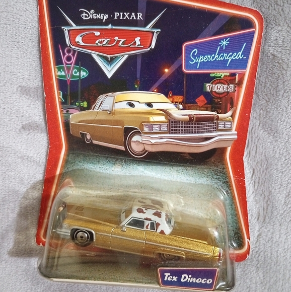 Mattel | Toys | Nip Disney Pixar Cars Supercharged Diecast Tex Dinoco ...